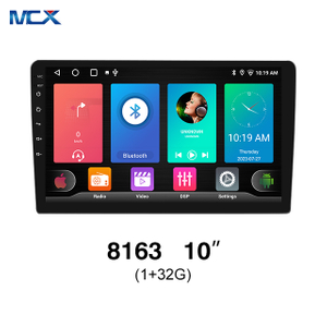 MCX MT 8163 10 بوصة 1 + 32G شاشة تعمل باللمس أندرويد ستيريو للسيارة مصدر