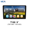 MCX T100 9 بوصة 720 * 1280 1.5G + 32G Android Auto Touch Screen Radio Export