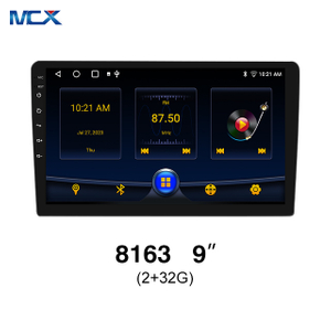 MCX MT 8163 9 بوصة 2 + 32G HD مصنعي شاشات اللمس للسيارة بتقنية البلوتوث