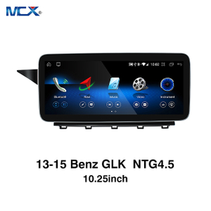 13-15 بنز GLK X204 NTG4.5 10.25 بوصة مشغل وسائط متعددة للسيارة يعمل بنظام أندرويد