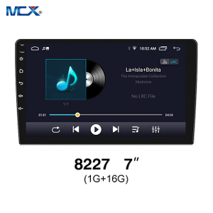 MCX 8227 7 بوصة 1+16G Android Touch Car Media Player مُصدر