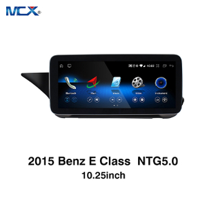 MCX 2015 Benz E Class W212 NTG 5.0 10.25 بوصة وكالة شاشة تعمل باللمس Android Auto