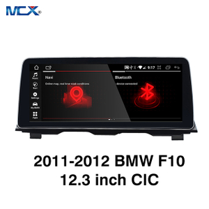 MCX 2011-2012 BMW F10 الشركة المصنعة لشاشة اللمس للسيارة CIC مقاس 12.3 بوصة