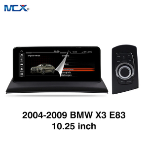 شركة مشغل الوسائط المتعددة للسيارة MCX 2004-2009 BMW X3 E83 مقاس 10.25 بوصة