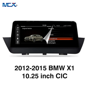 MCX 2012-2015 BMW X1 10.25 بوصة CIC تصنيع مشغل الصوت للسيارة