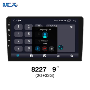 MCX 8227 9 بوصة 2 + 32G AHD RDS Carplay رئيس الوحدة الوكالة