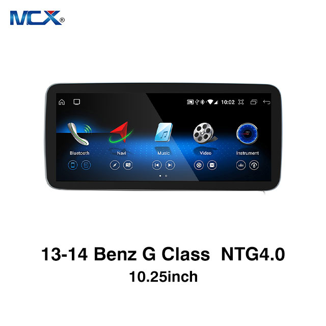 MCX 2013-2014 بنز G Class W641 NTG 4.0 10.25 بوصة منتج راديو السيارة