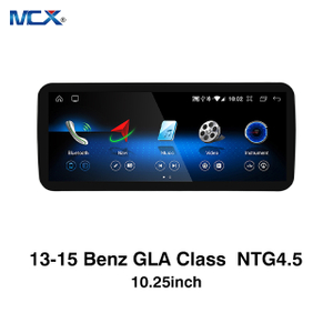 MCX 13-15 بنز GLA 250 NTG 4.5 10.25 بوصة IPS HD شاشة تعمل باللمس للسيارة بالجملة
