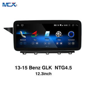 13-15 بنز GLK X204 NTG4.5 12.3 بوصة بلوتوث شاشة تعمل باللمس راديو Inc