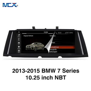 MCX 2013-2015 BMW 7 Series 10.25 بوصة NBT مصدر وحدة رأس السيارة