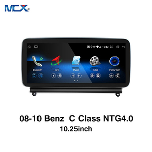 MCX 2008-2010 Benz C Class W204 NTG 4.0 10.25 بوصة مصنع شاشة تعمل باللمس للسيارة