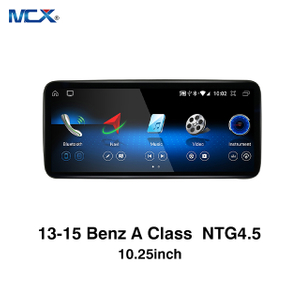 MCX 13-15 بنز A Class W176 NTG 4.5 10.25 بوصة مشغل DVD للسيارة Inc