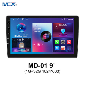 MCX MD-01 9 بوصة 1+32 جيجا 1024*600 مكبر صوت للسيارة بشاشة تعمل باللمس Inc