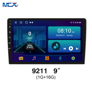 MCX 9211 9 بوصة 1 + 16G Android BT AHD مزود شاشة الملاحة للسيارة