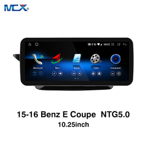 MCX 15-16 بنز E Class كوبيه W207 C207 NTG 5.0 10.25 بوصة بالجملة Dsp Android Player