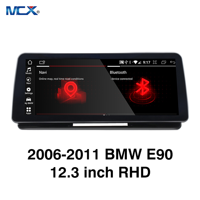 MCX 2006-2011 BMW E90 12.3 بوصة RHD مصنع شاشة وسائط السيارة