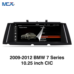 MCX 2009-2012 BMW 7 Series 10.25 بوصة CIC وكالات مشغل الوسائط المتعددة للسيارة