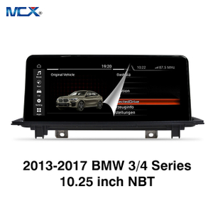 MCX 2013-2017 BMW 3/4 Series 10.25 بوصة NBT وحدة رأس بلوتوث مجمعة