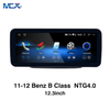 MCX 13-14 Benz B Class W246 NTG 4.5 12.3 بوصة HD شاشة وكالة راديو السيارة