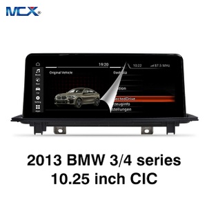 MCX 2013 BMW 3/4 Series10.25 Inch CIC Car Media Player Android Fabricate