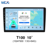 MCX T100 10\' 1024*600 1.5G+64G مصنعي مشغل DVD للسيارة Android
