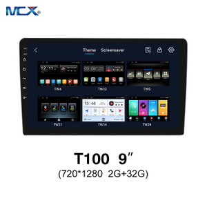 MCX T100 9 بوصة 720 * 1280 2G + 32G ستيريو سيارة أندرويد مع مشغل DVD Trader