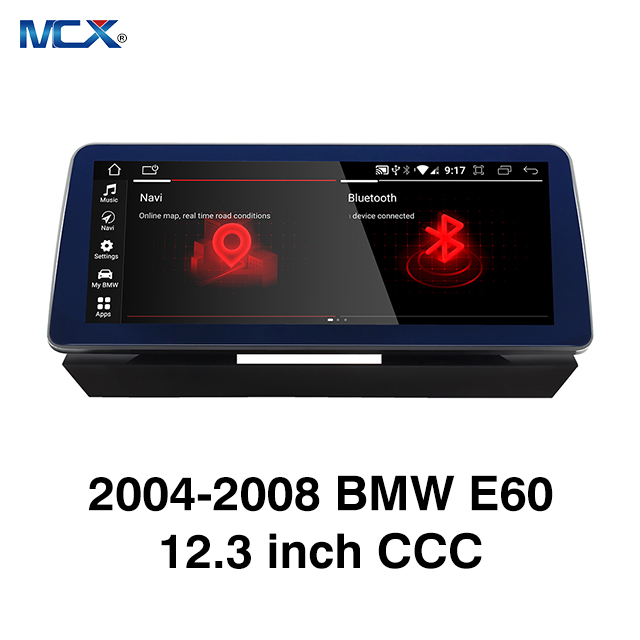 MCX 2004-2008 BMW E60 12.3 بوصة CCC سيارة تعمل باللمس مصدر