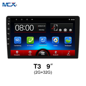 MCX T3 9 بوصة 2 + 32 جيجا IPS Android مصانع الوسائط المتعددة للسيارة