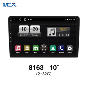 MCX MT 8163 10 بوصة 2 + 32G مرآة وصلة راديو السيارة الاندورويد ستيريو السائبة