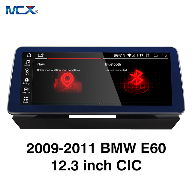 MCX 2009-2011 BMW E60 12.3 بوصة CIC Car Touch Screen Inc