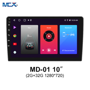 MCX MD-01 10 بوصة 2 + 32 جيجا 1280 * 720 DSP شاشة تعمل باللمس للسيارة