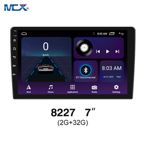 MCX 8227 7 بوصة 2 + 32 جيجا بلوتوث IPS مصنعي أجهزة صوت السيارة