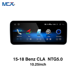 MCX 15-18 Benz CLA C117 NTG 5.0 10.25 بوصة لوازم وحدة رأس السيارة Android