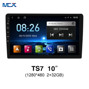MCX TS7 10 بوصة 1280*480 2+32 جيجابايت بلوتوث شاشة لمس السيارة صينية