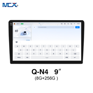 MCX Q-N4 3986 9 بوصة 8G + 256G وحدة رئيسية مع مصدري Android Auto