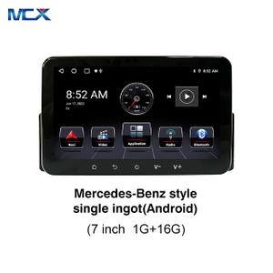 MCX 7 بوصة Mercedes-Benz Style 1+16G 1024*600 موزع راديو السيارة بنظام Android ذو الدين الفردي