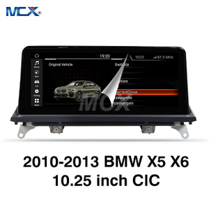 MCX 2010-2013 BMW X5 X6 10.25 بوصة CIC Carplay المصنعين