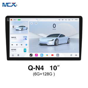 MCX Q-N4 3986 10 بوصة 6G + 128G BT Android Auto Touch Screen بالجملة
