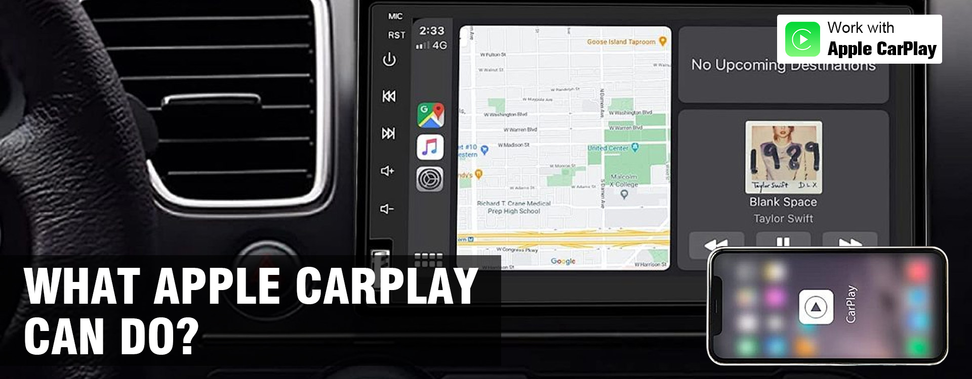 ما الذي يمكن أن تفعله Apple Carplay？