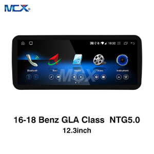 MCX 16-18 Benz GLA Class NTG 5.0 12.3 بوصة ستيريو سيارة أندرويد مع مصنعي سيارات أندرويد