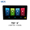 MCX TS7 9 بوصة 1280 * 720 1 + 32 جيجابايت شاشة لاسلكية بلوتوث راديو السيارة المصانع