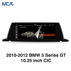 MCX 2010-2012 BMW 5 Series GT 10.25 بوصة CIC Android مصدري الشاشة