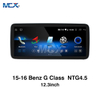 MCX 15-16 Benz G Class W641 NTG4.5 12.3 Inch Android Head Unit Wholesale