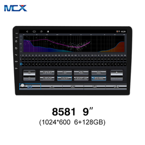 MCX N81 9 بوصة 8581 6g+128g 1024*600 نظام ملاحة بشاشة تعمل باللمس مصنعي صوت السيارة