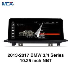 MCX 2013-2017 BMW 3/4 Series 10.25 بوصة NBT وحدة رأس بلوتوث مجمعة