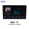 MCX N81 9 بوصة 8581 4g + 64g 1280 * 480 Gps Navigation Android Double Din Car Radio Manufacturers