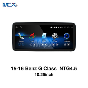 MCX 15-16 Benz G Class W641 NTG 4.5 10.25 Inch Bluetooth Head Unit Exporter