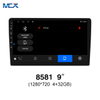 MCX N81 9 بوصة 8581 4g+32g 1280*720 8 Core Mirror Link Universal Car Android Player المصانع